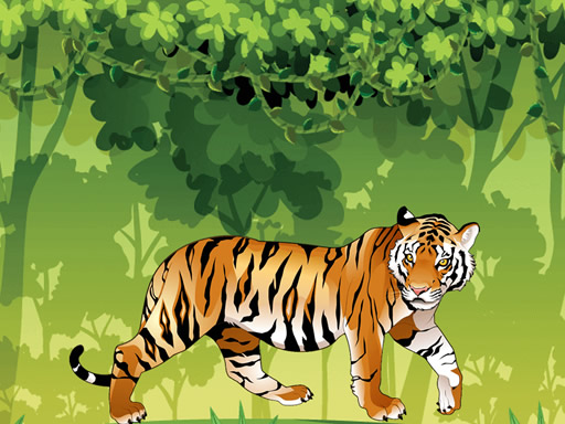 Angry Tiger Coloring game cover