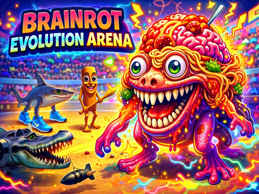 Brainrot Evolution Arena game cover