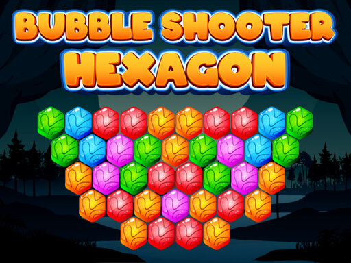 Bubble Shooter Hexagon game cover
